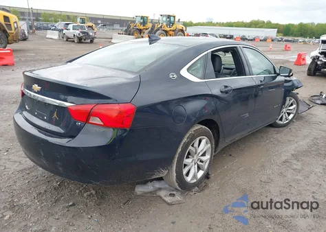 2017 Chevrolet Impala 1Lt from USA, damaged, VIN 2G1105SA9H9174361